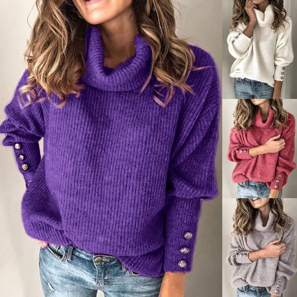 Sayloria | Oversize-Pullover mit Rollkragen