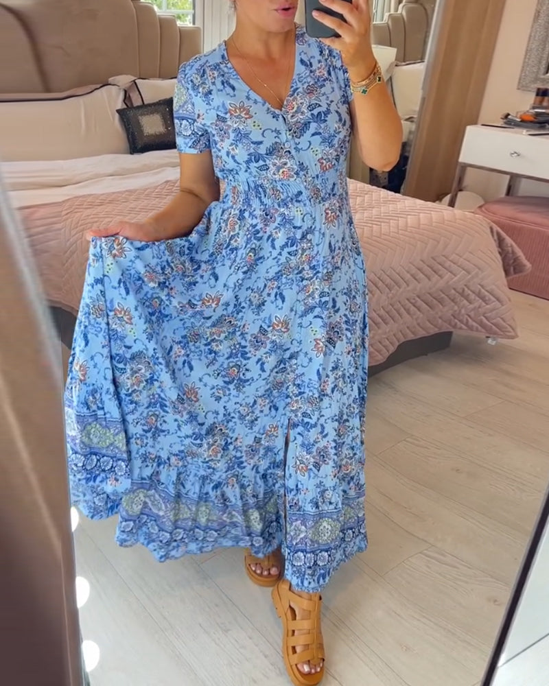 Coralie - Florales Kleid
