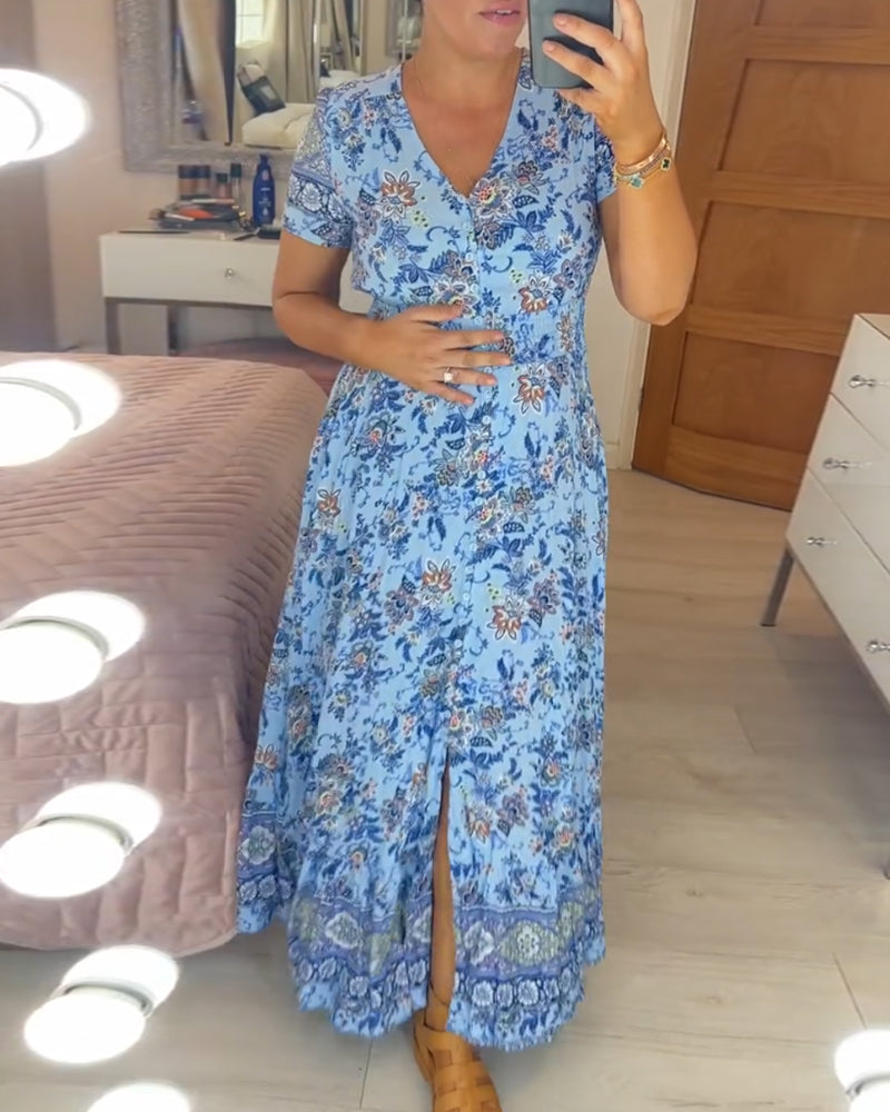 Coralie - Florales Kleid