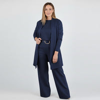 Aurelia | Elegantes 3-teiliges Set – Marine
