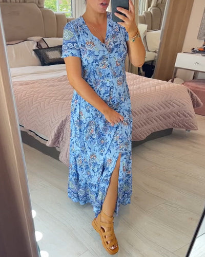 Coralie - Florales Kleid