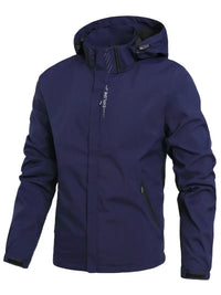 Norberto – Wasserdichte Jacke Mit Langen Ärmeln – Marine