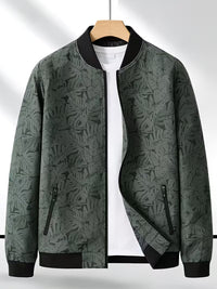 Dagan - Lässige Sportjacke Mit Langen Ärmeln Und Reißverschluss – Oliv