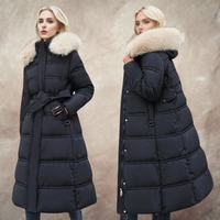 Syera | Stylische Winterjacke – Schwarz