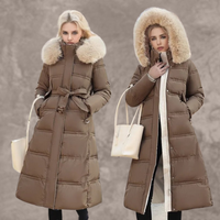 Syera | Stylische Winterjacke – Kaffee