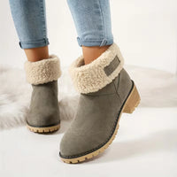 Leon | Klassische Damen-Winterstiefel – Grau
