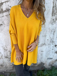 Anna™ | Eleganter Pullover – Gelb