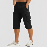 Adrienie - Komfortable Herren-Cargo-Hosen – Schwarz