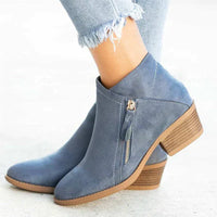 Sabella | Bequeme Stiefelchen – Blau