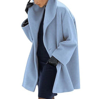 Sanna | Ein eleganter und warmer Winterjacke – Hellblau