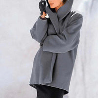 Sanna | Ein eleganter und warmer Winterjacke – Grau