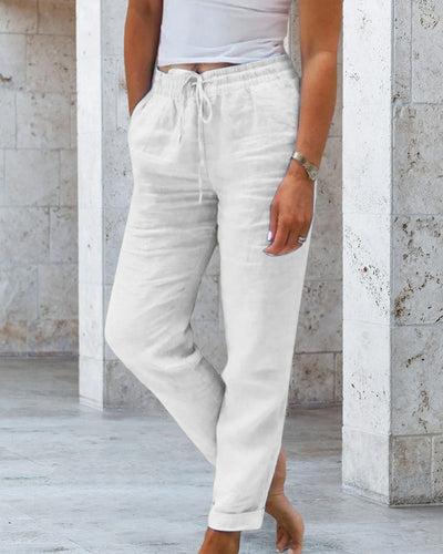 Veronica | Lässige Hose mit geradem Bein