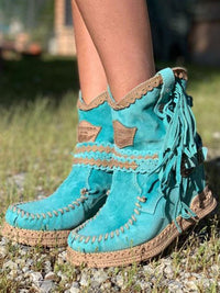 Heidi-Mode | Westernstiefel mit Fransen – Stil 3