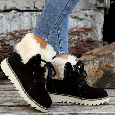 Reisellae | Damen Einfarbige Kurzstiefel