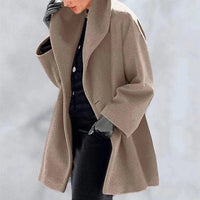 Sanna | Ein eleganter und warmer Winterjacke – Hellbraun