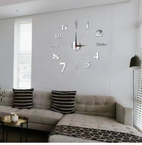 ZeitHandwerk™ Moderne Minimale Kunst – Silber