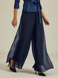 Tairess - Weit geschnittene Hose – Marine