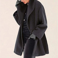 Sanna | Ein eleganter und warmer Winterjacke – Schwarz
