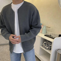 Laurenz | Trendiger Cardigan – Grau