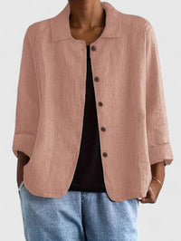 Rilayne - Leichtes Top mit Soft-Touch – Rosa