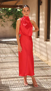 Glänzendes langes Kleid – Rülpsen