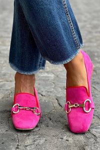 Lien | Fluor-Loafer mit Metallakzent – Dieproze