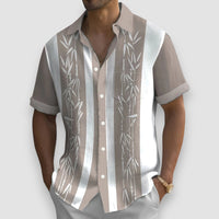Bambo | Printed Shirt – Beige