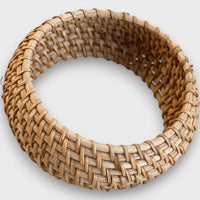 Noelia – Geflochtenes Rattan-Armband – Variante 3