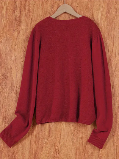 Poppy - Oversize Casual Strickjacke