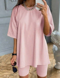 CozyChic | Loungeset in Übergröße – Rosa
