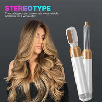 StilPro™ Alles-in-einem-Styling – Weiß-Gold