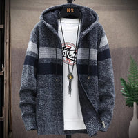 Harrison™ - Stylisher Kapuzenpullover für Herren – Dunkelgrau