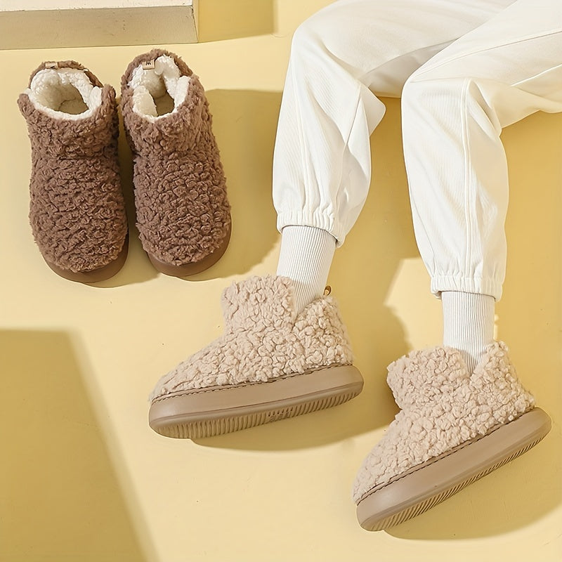 Reisellae | Kuschelige, flauschige Stiefel für Damen
