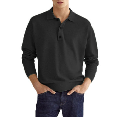 Leopold | Langarm-Poloshirt für Herren