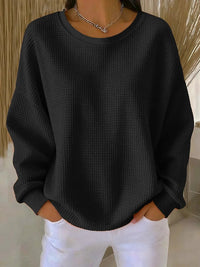 Xanthea - Softtouch-Langarmshirt – Schwarz