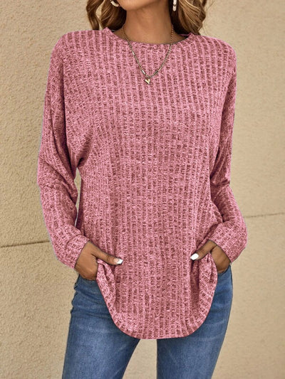 Yanna - Lässiger Langarm-Pullover