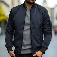 Trendige Bomberjacke für Männer – Blau