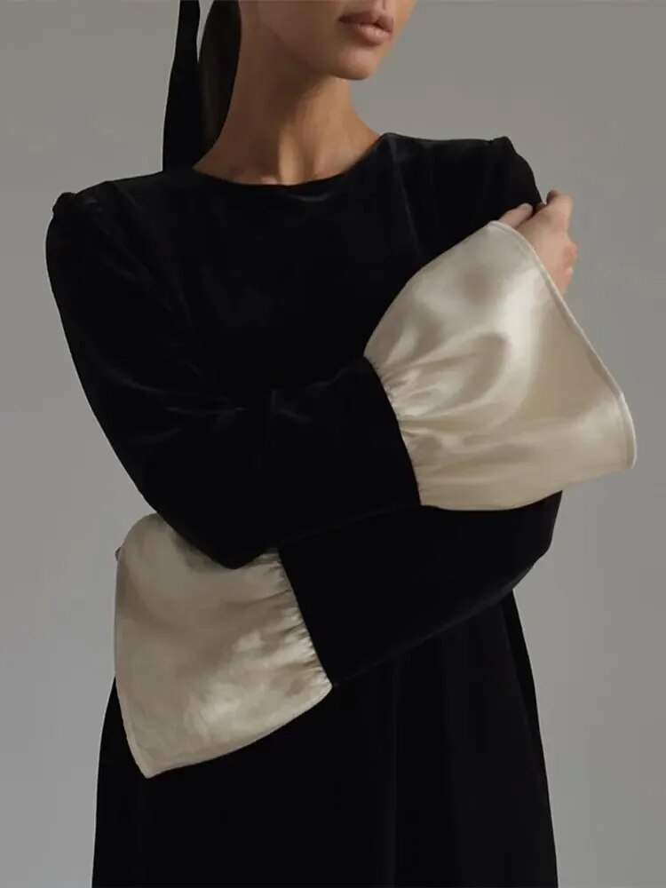 Mirabelle - Elegantes Langarmkleid