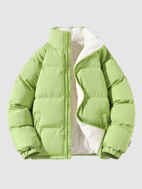 Wilasese | Gefütterte Pufferjacke für Männer – Grün