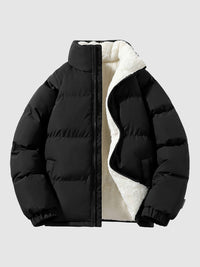 Wilasese | Gefütterte Pufferjacke für Männer – Schwarz