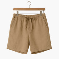 Herren Sommer Shorts mit Kordelzug und Seitentaschen – Beige