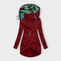 Nora - Elegante & wasserabweisende Jacke – Rot