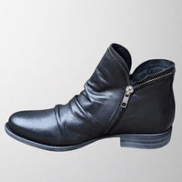 Sofia | Fußgewölbestütze Orthopädisch Stiefel – Schwarz