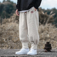 ANDREAS - SHERPA-JOGGINGHOSE – Beige