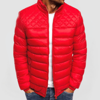 JOSS - PREMIUM GESTEPPTE JACKE – Rot