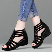 Ingeborg | Stilvolle Sandalen für unvergleichlichen Komfort – Schwarz