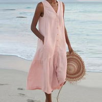 Marise | Off-Shoulder Midi Dress – Rosa