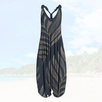 Vivi | Sommerlicher Jumpsuit für Frauen mit lockerer Passform – Grau