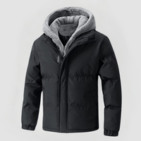 MAXIMILIAN - POLARJACKE MIT KAPUZE – Schwarz