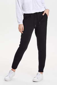 CORA - JOGGINGHOSE MIT VERSTELLBAREM BUND – Schwarz